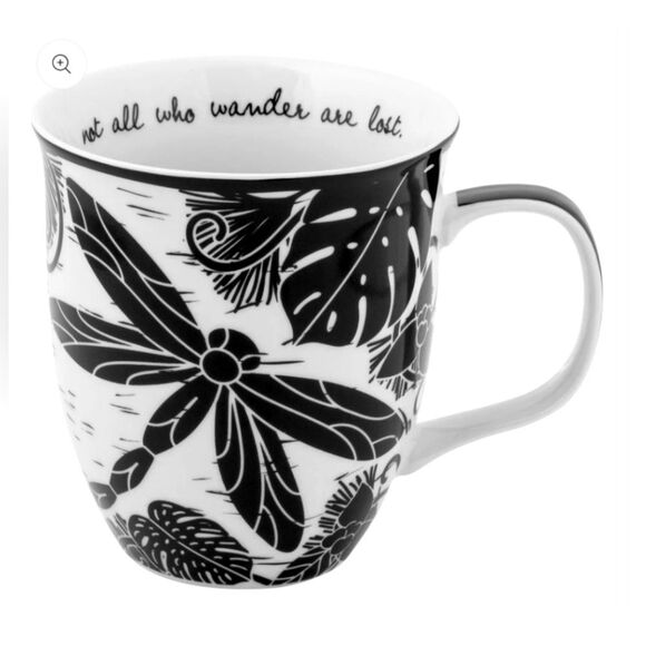 Karma Dragonfly Boho Mug - Picture 1 of 6